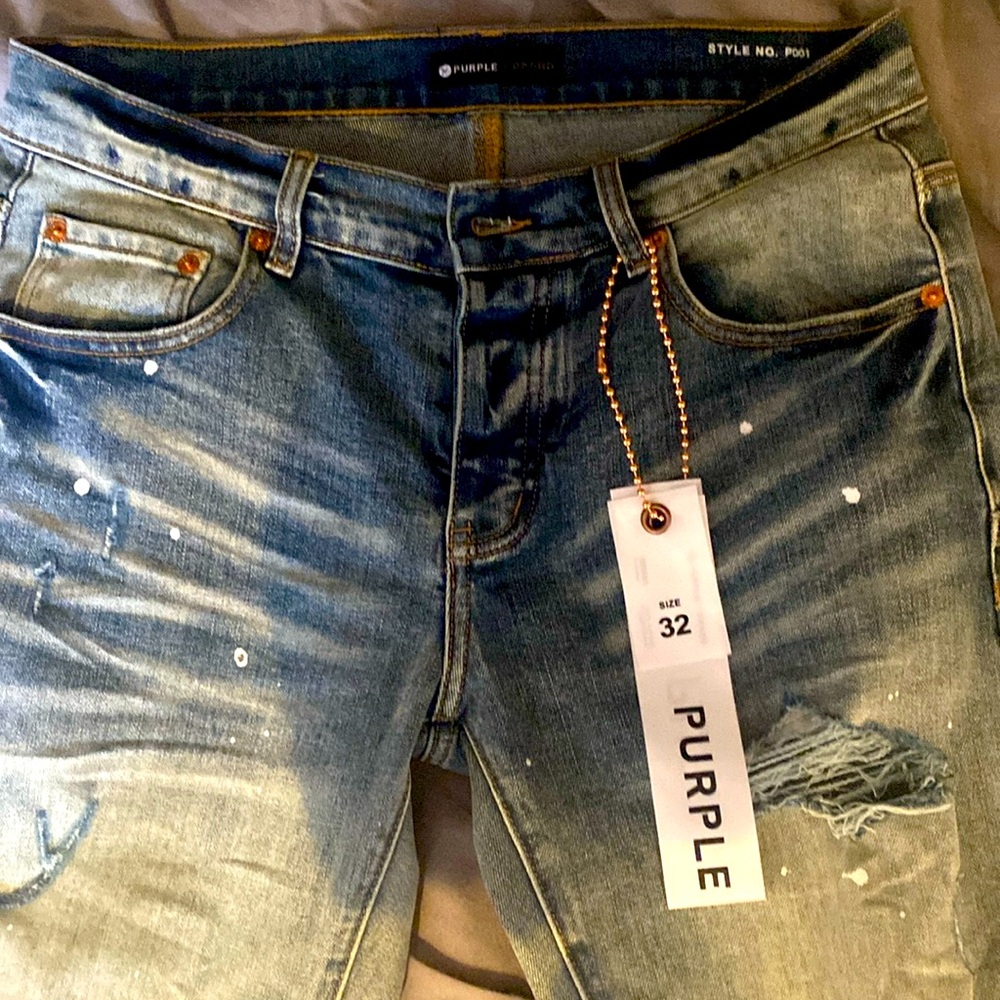 brand new purple brand jeans never worn